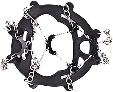 12 Teeth Non-slip Ice Snow Climbing Anti-slip Shoe Covers Spike Cleats Crampons Outdoor Tools