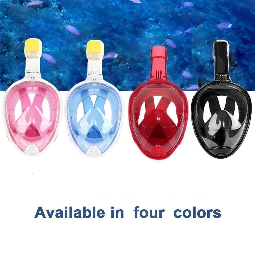 180° Seaview Full Face Snorkel Mask