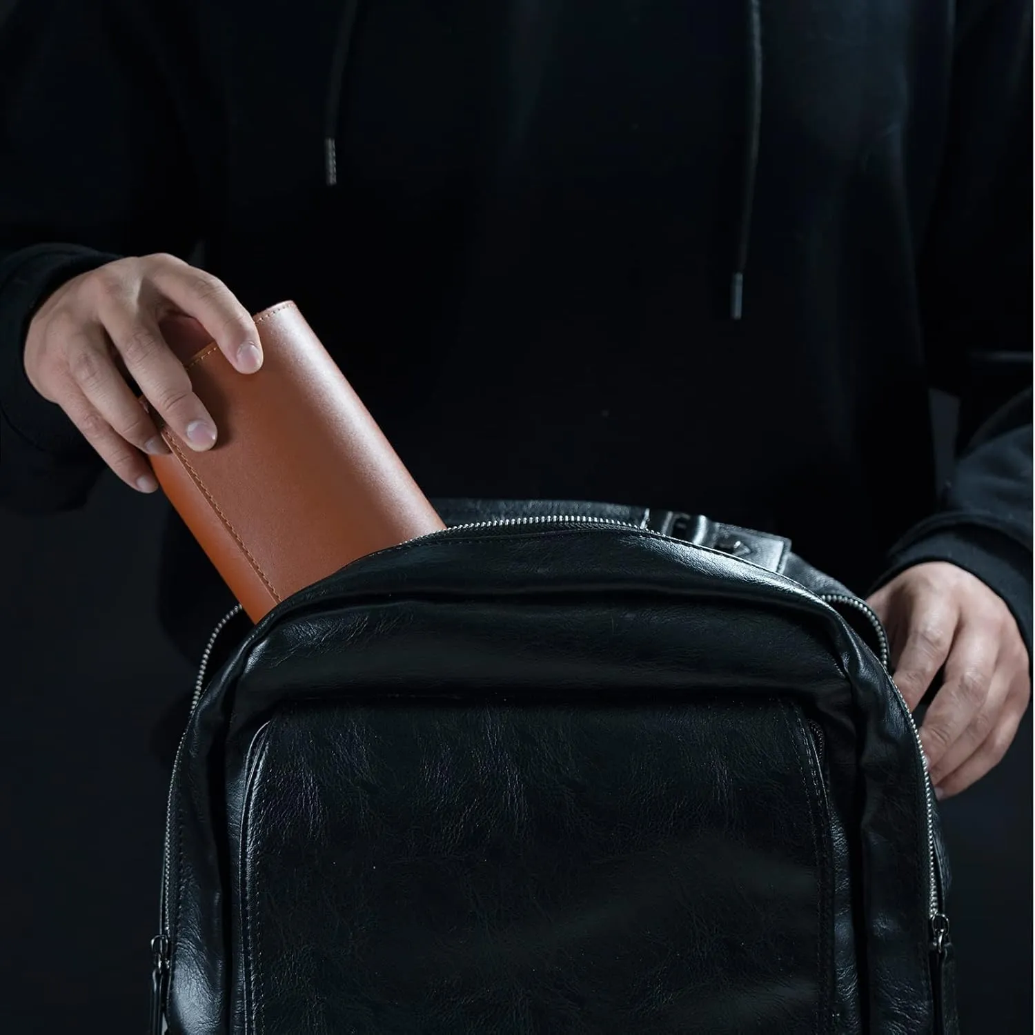 2 Watch Travel Case - Classic Leather Watch Case with Perfect Texture. Watch Carrying Case or Organizer for Storage and Display. Ideal Gift for Men Traveling, All Handmade by Artisans