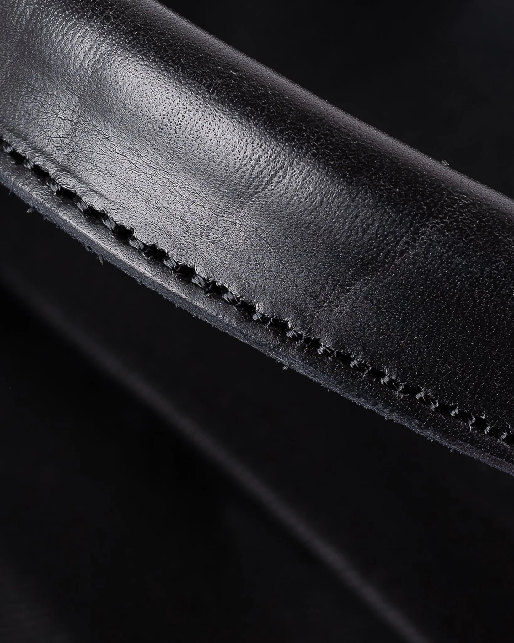 21oz Denim and Buttero Leather Holdall - Superblack