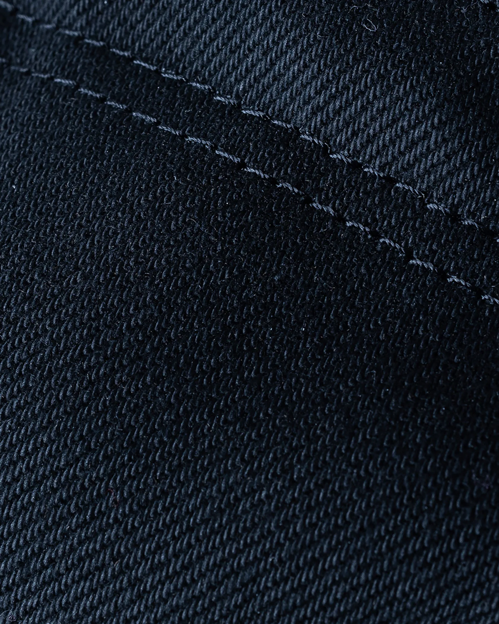 21oz Denim and Buttero Leather Holdall - Superblack