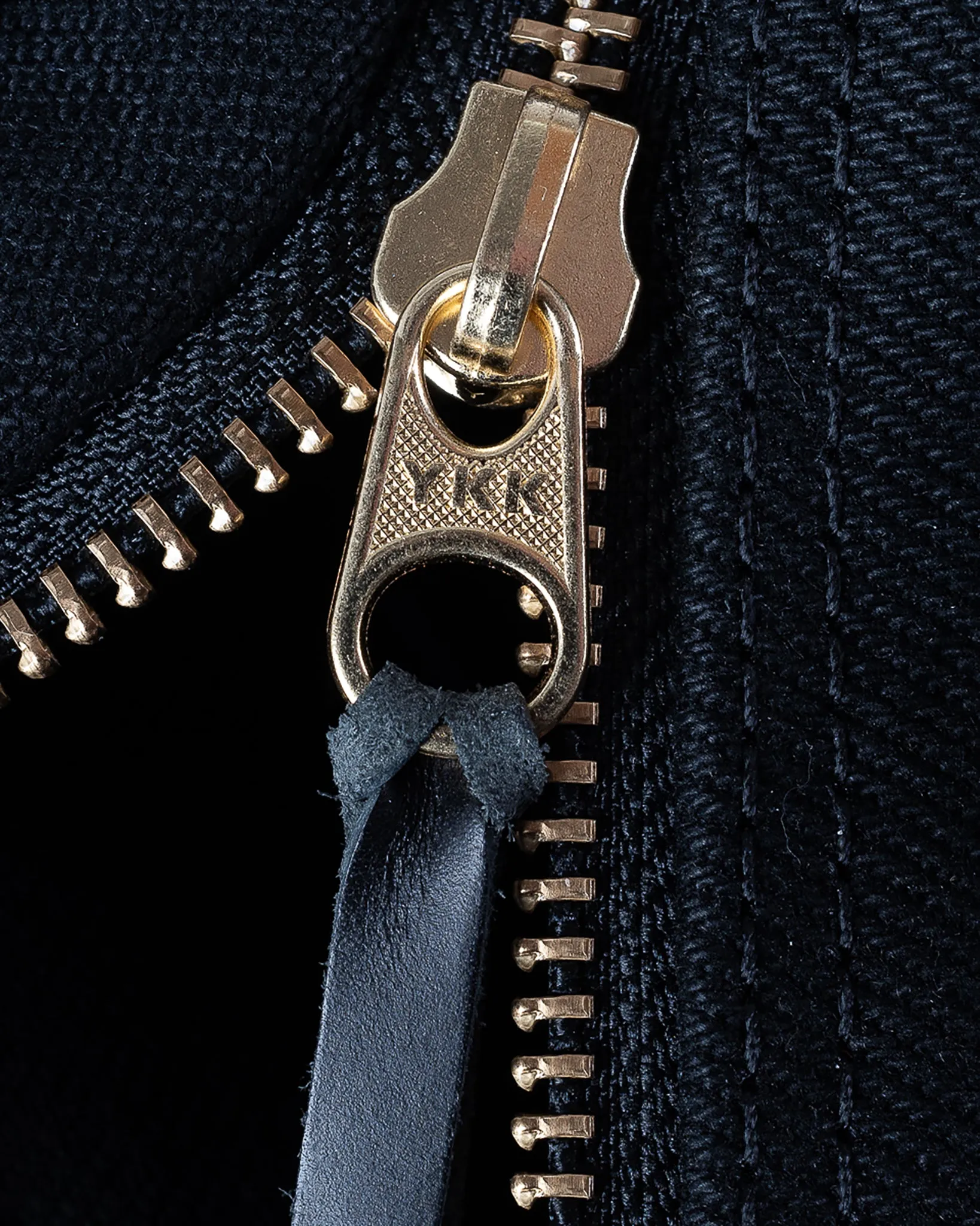 21oz Denim and Buttero Leather Holdall - Superblack