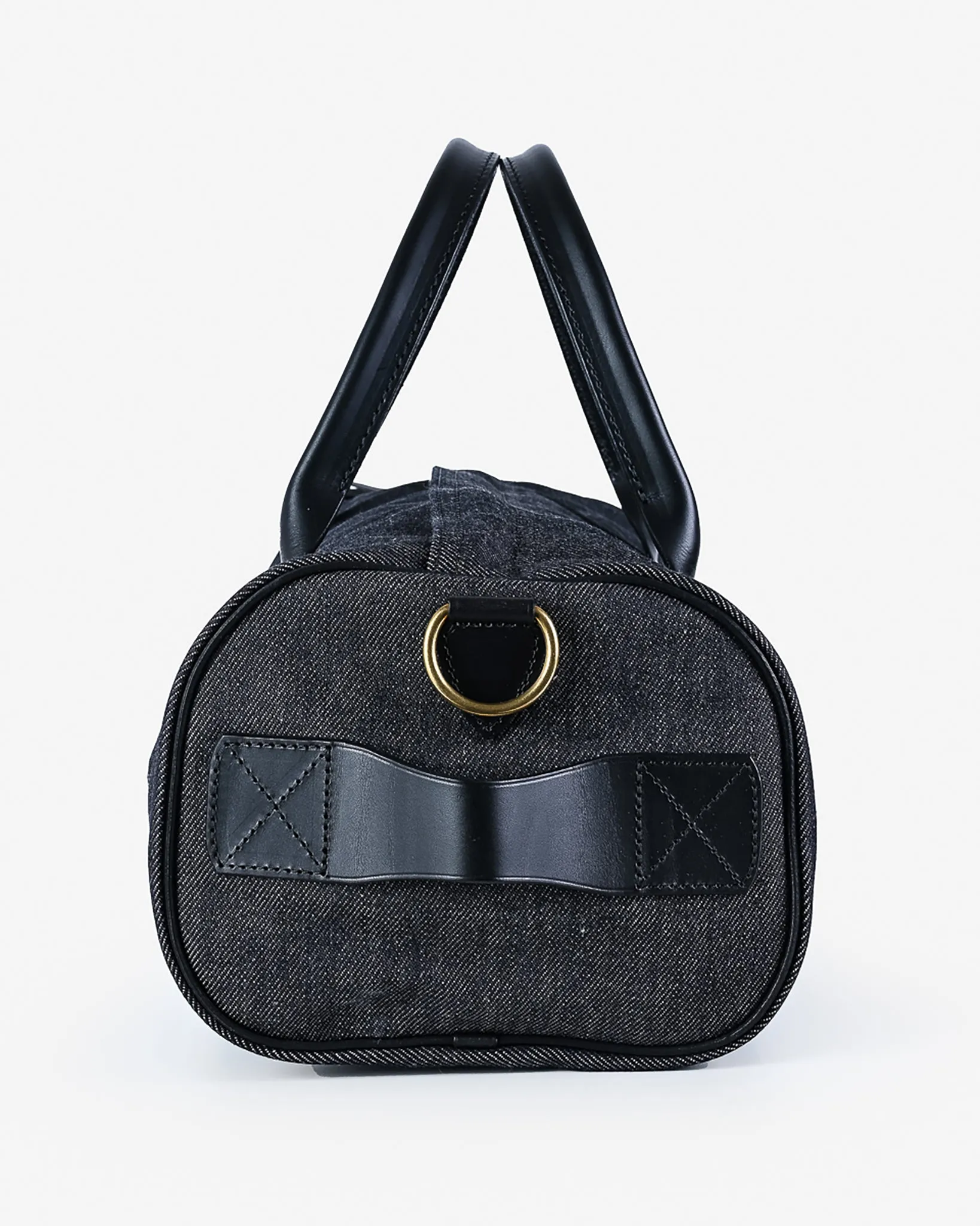 21oz Selvedge Denim and Buttero Leather Holdall - Indigo