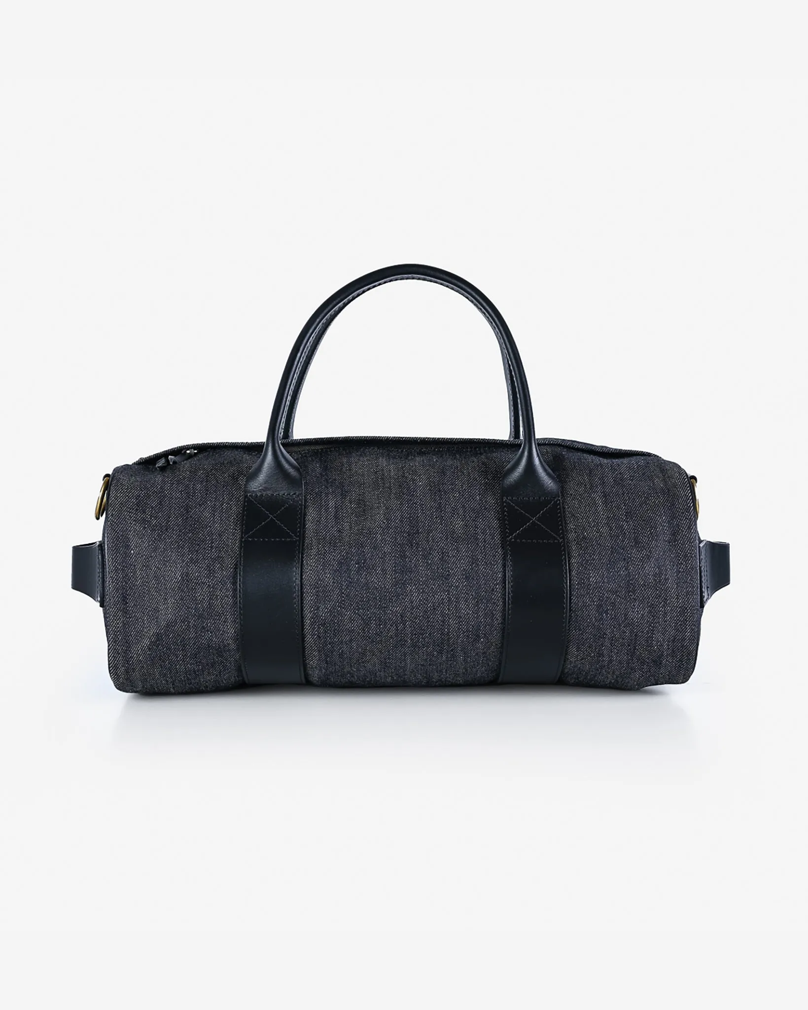 21oz Selvedge Denim and Buttero Leather Holdall - Indigo