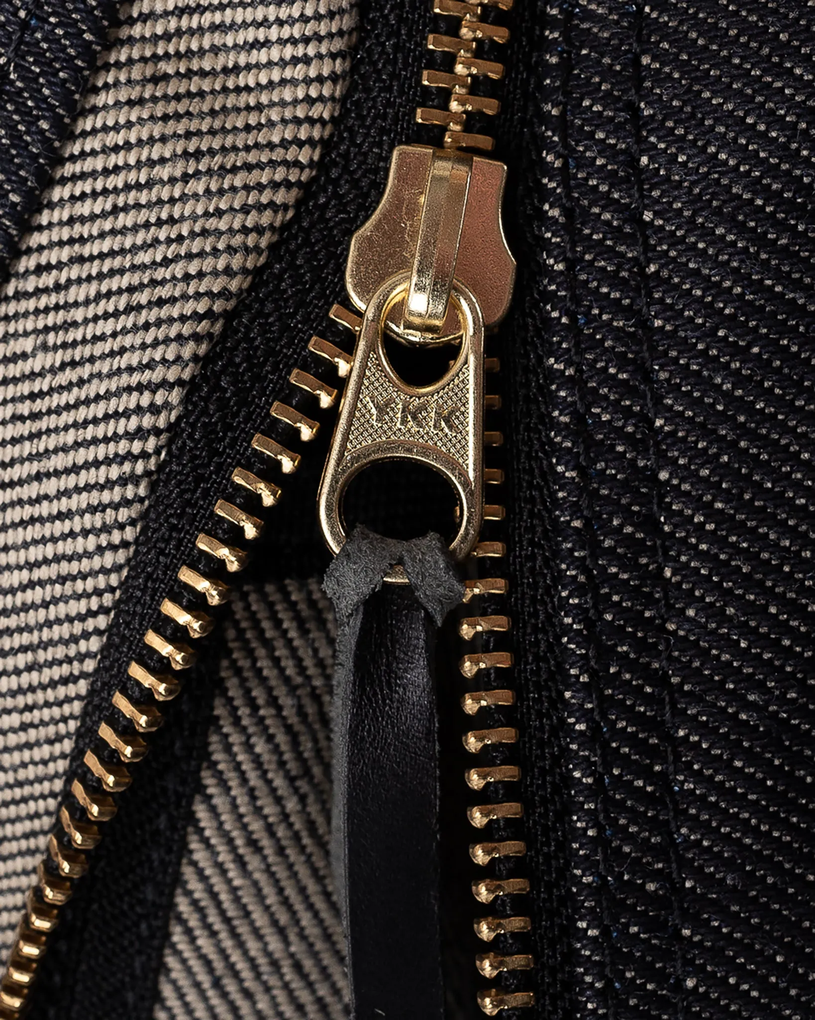 21oz Selvedge Denim and Buttero Leather Holdall - Indigo
