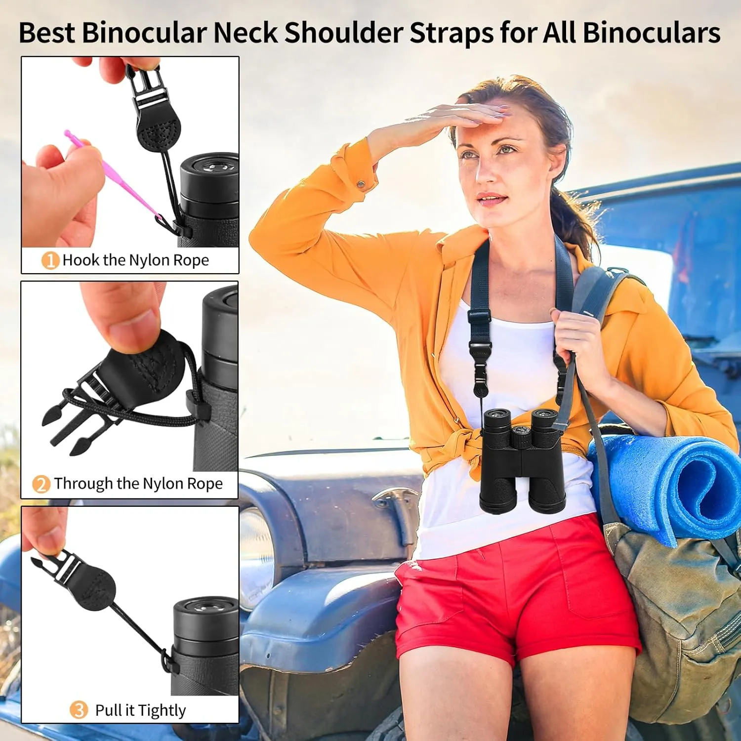 5 Pack Nylon iPad Strap, Adjustable Camera Neck Strap, Comfortable Shoulder Strap for iPad, Cellphone Tablet, Camera, Laptop, Binocular, Luggage Bag(Royal Blue Universal Neck Lanyard)