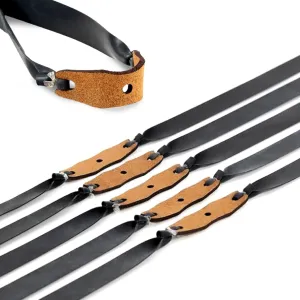 5pcs Slingshot Bands Powerful Professional Elastic Rubber Catapult Shooting Flat Bands
