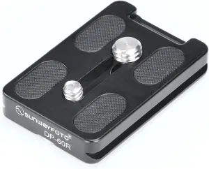 60mm QR Plate w 1/4" & 3/8" Screws Arca Swiss Compatible, 2506