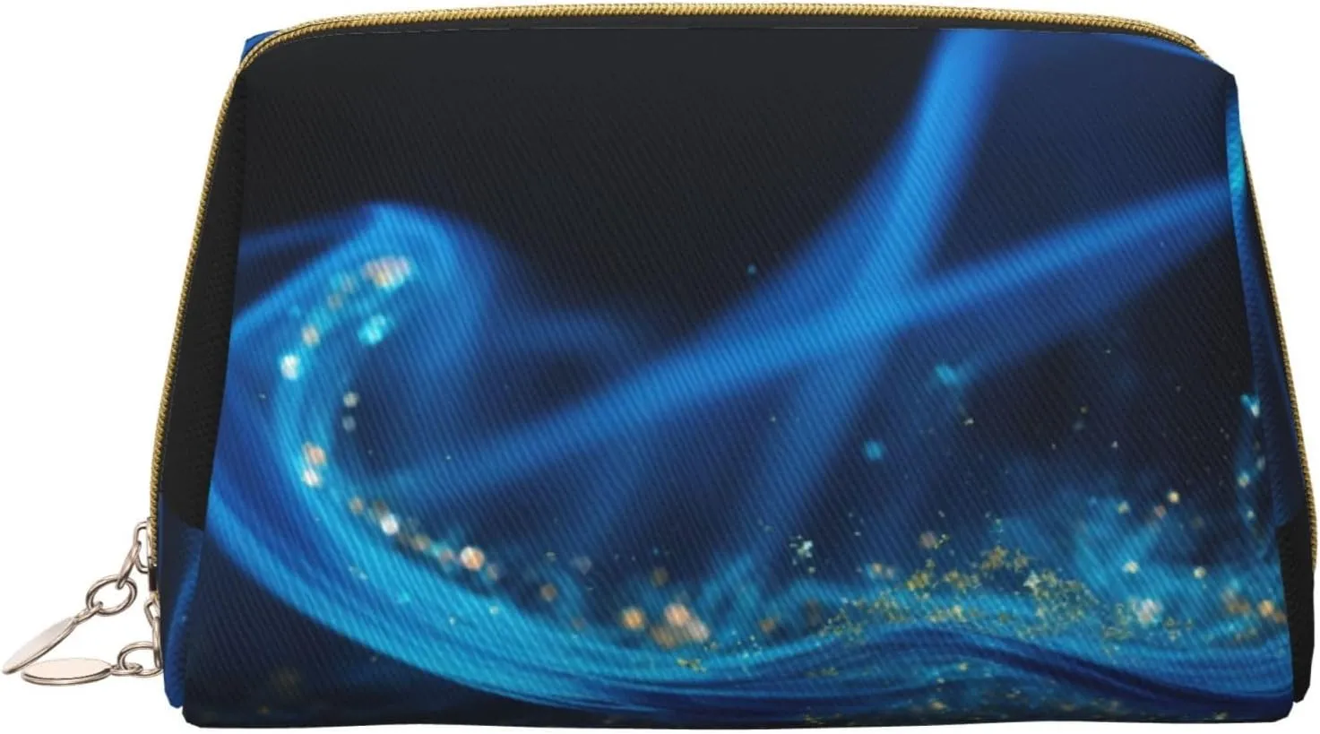 Abstract Geometric Toiletry Pouch, Travel-Friendly Makeup Organizer For Makeup Brushes, Lipsticks