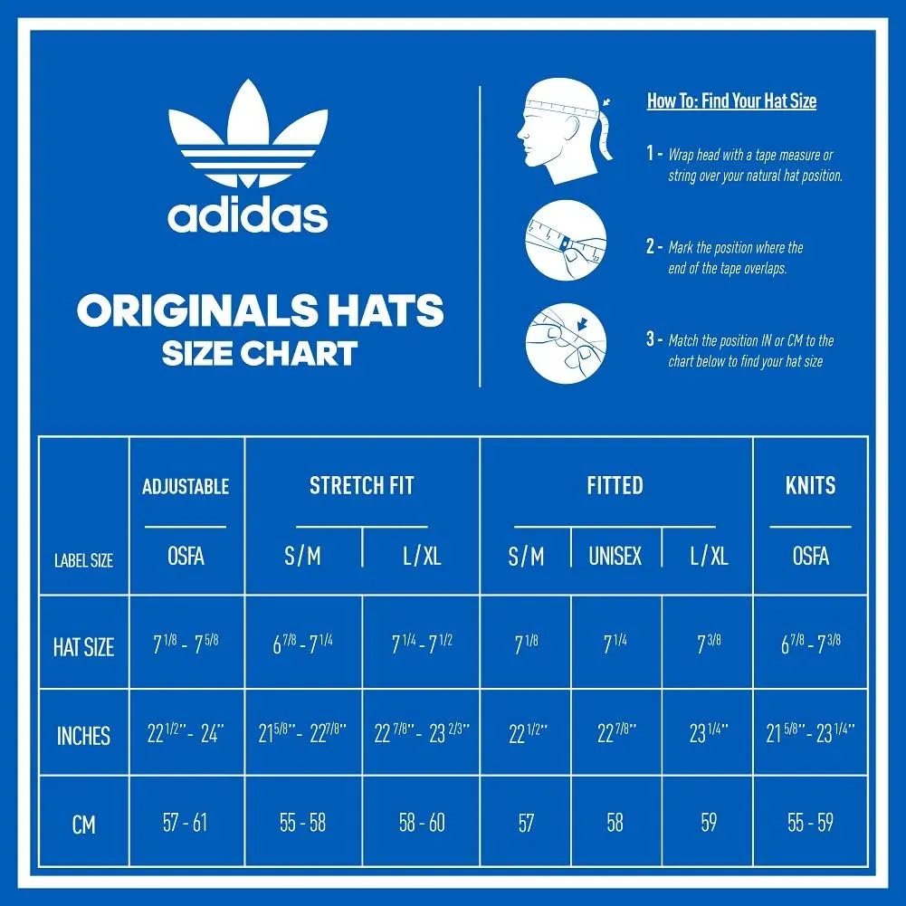 adidas Originals Men's Trefoil Chain Flatbrim Snapback Cap, One Size