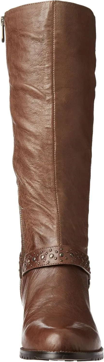 Adrienne Vittadini Footwear Women's Trooper Harness Boot