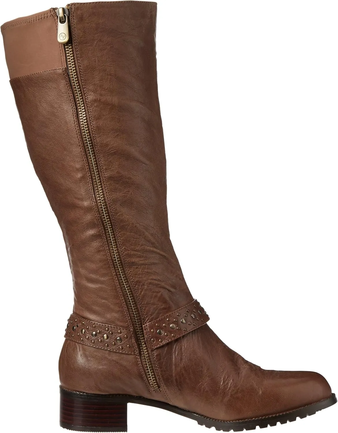 Adrienne Vittadini Footwear Women's Trooper Harness Boot