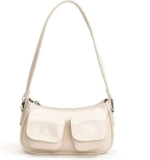 Aesthetic Y2K Handbag Purse, Vintage Buckle Purse