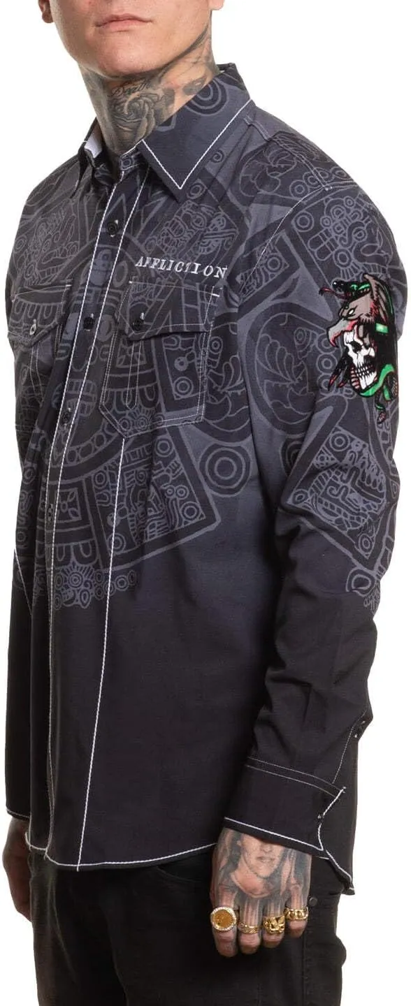 Affliction Men's Button Down Woven El Dorado