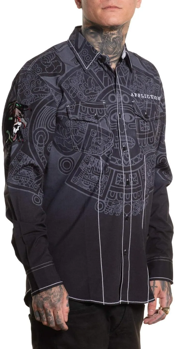 Affliction Men's Button Down Woven El Dorado