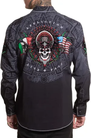 Affliction Men's Button Down Woven El Dorado