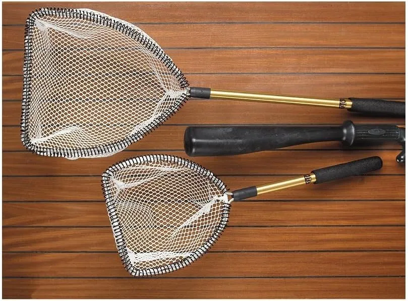 AFTCO Aftco NET2410GLD 10" net with 24" Gold Handle, One Size