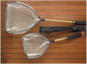 AFTCO Aftco NET2410GLD 10" net with 24" Gold Handle, One Size