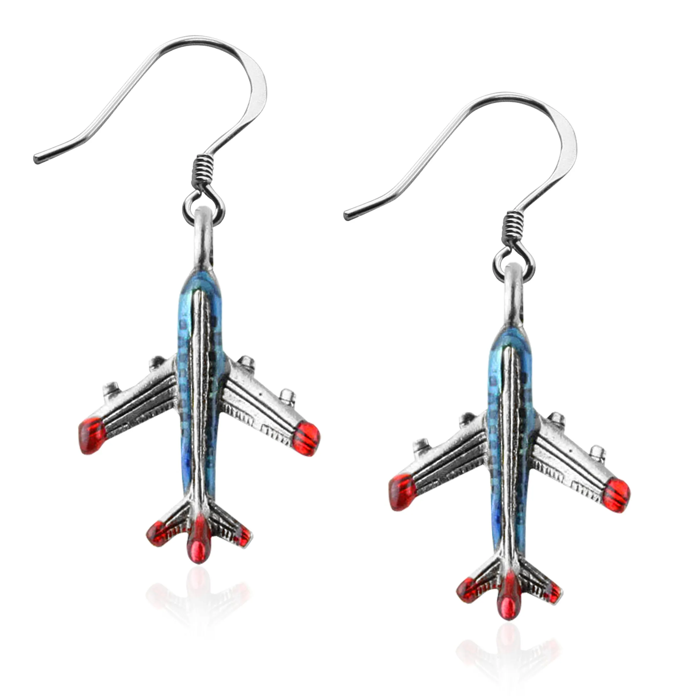 Airplane Charm Earrings