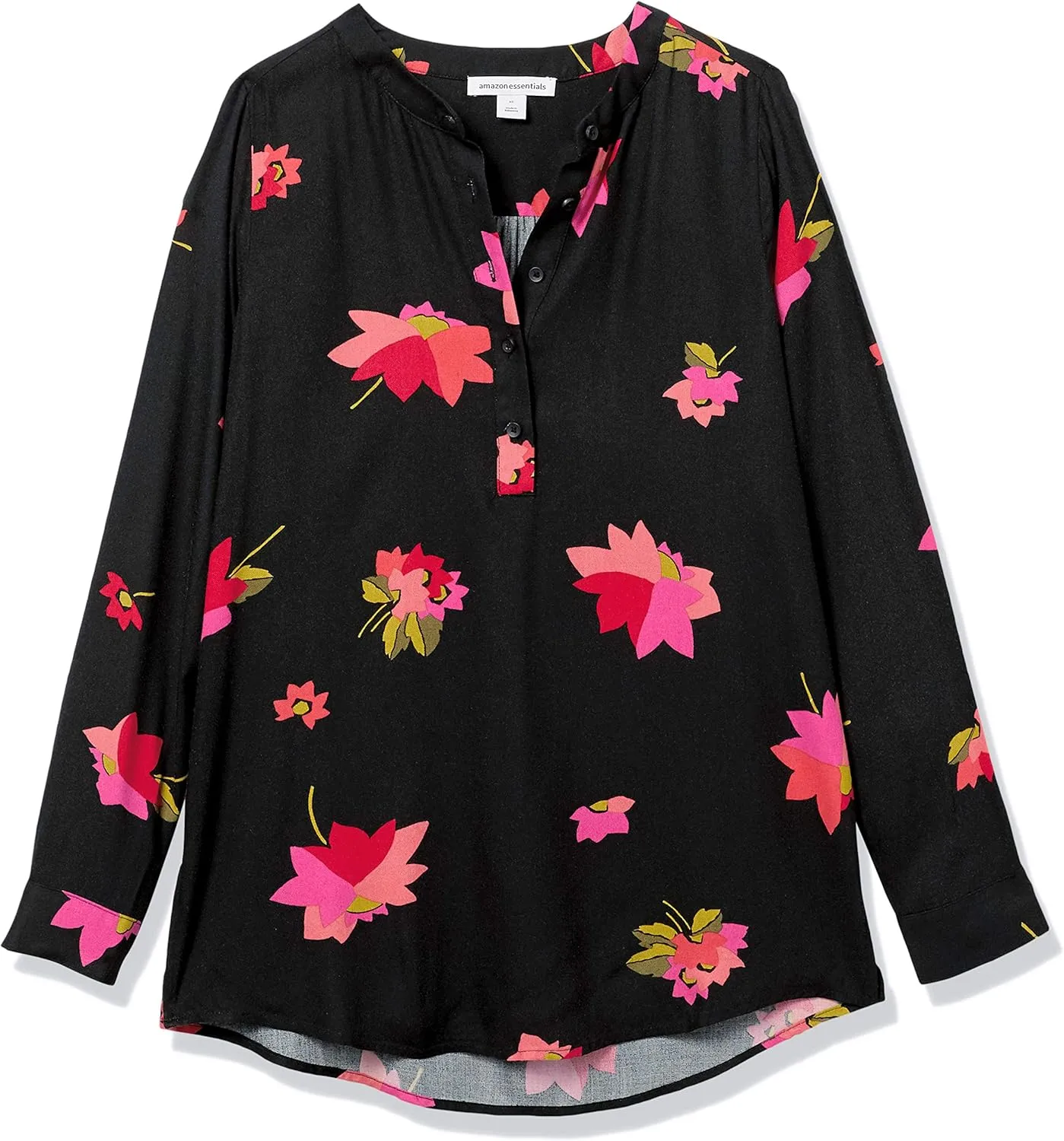 Amazon Essentials Women's Long-Sleeve Woven Blouse