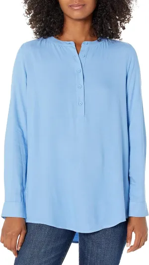 Amazon Essentials Women's Long-Sleeve Woven Blouse