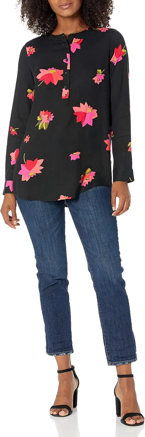 Amazon Essentials Women's Long-Sleeve Woven Blouse