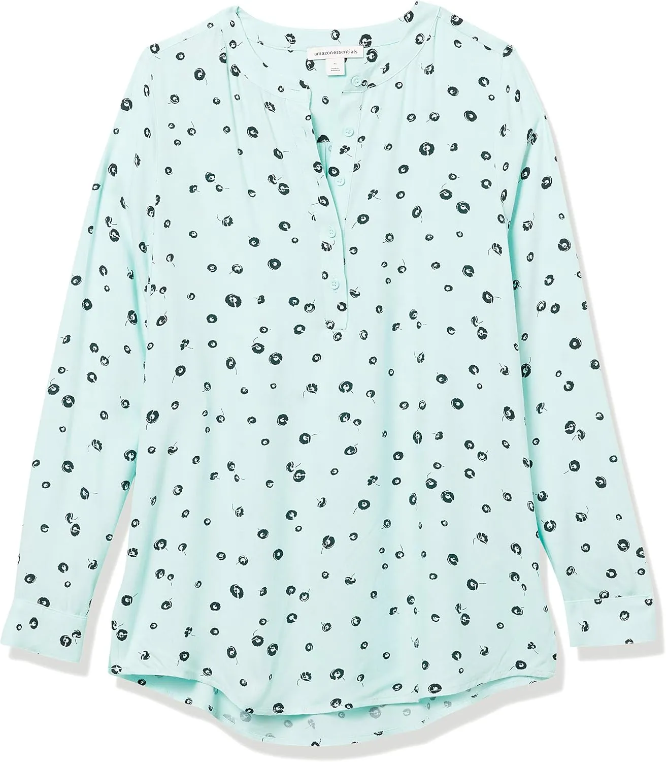 Amazon Essentials Women's Long-Sleeve Woven Blouse
