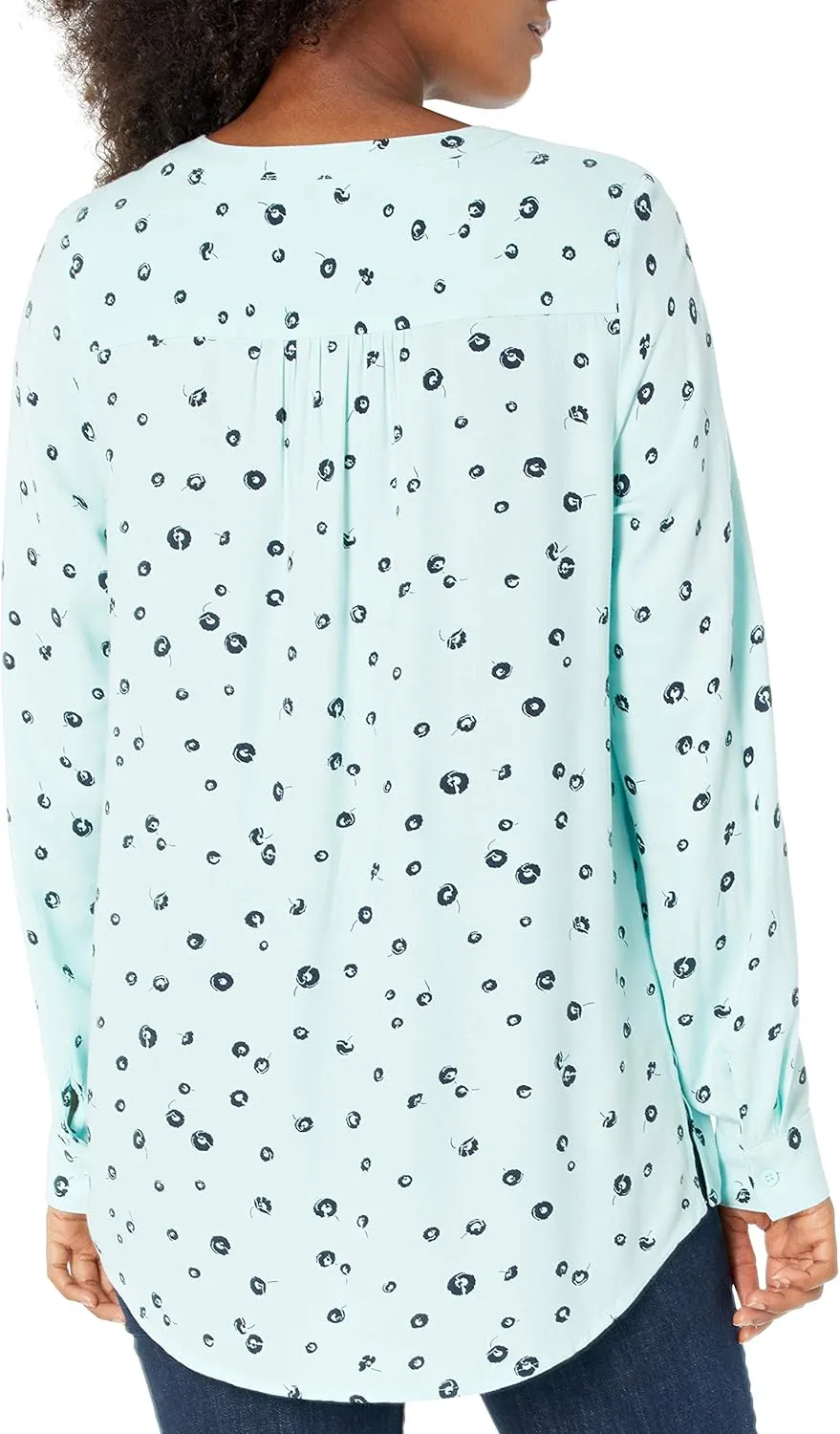 Amazon Essentials Women's Long-Sleeve Woven Blouse