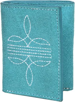 American Darling Wallet Suede Genuine Leather women bag western handbag purse