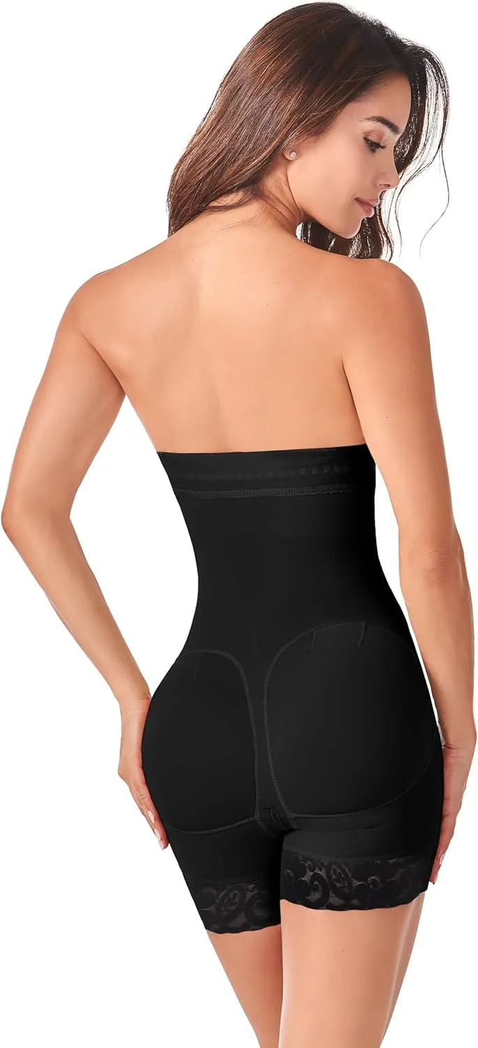 Ann Chery 1044 Strapless Tummy Control Short Shapewear with Butt Lifter, High Compression for Postpartum and Daily Use| Fajas