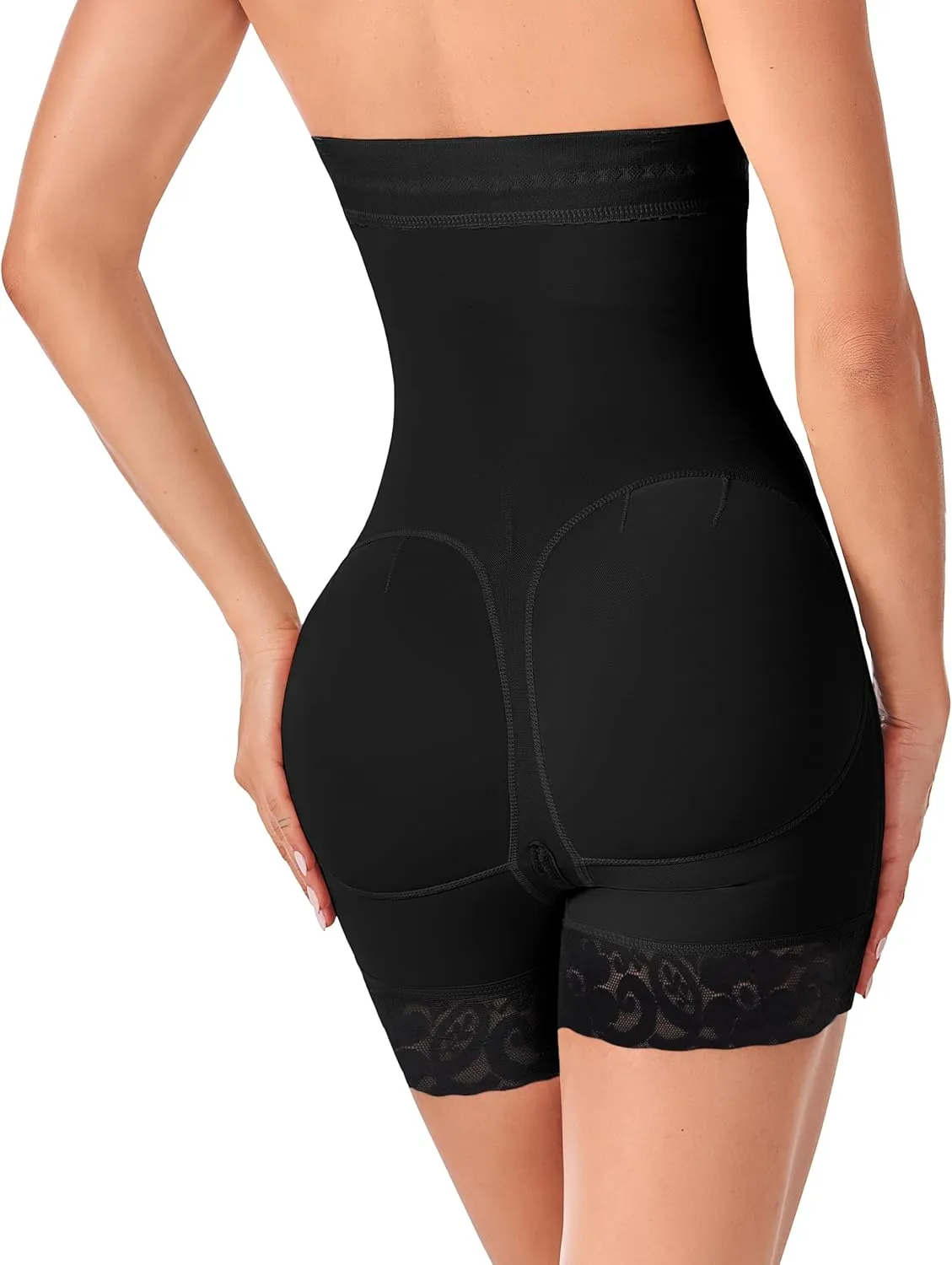 Ann Chery 1044 Strapless Tummy Control Short Shapewear with Butt Lifter, High Compression for Postpartum and Daily Use| Fajas