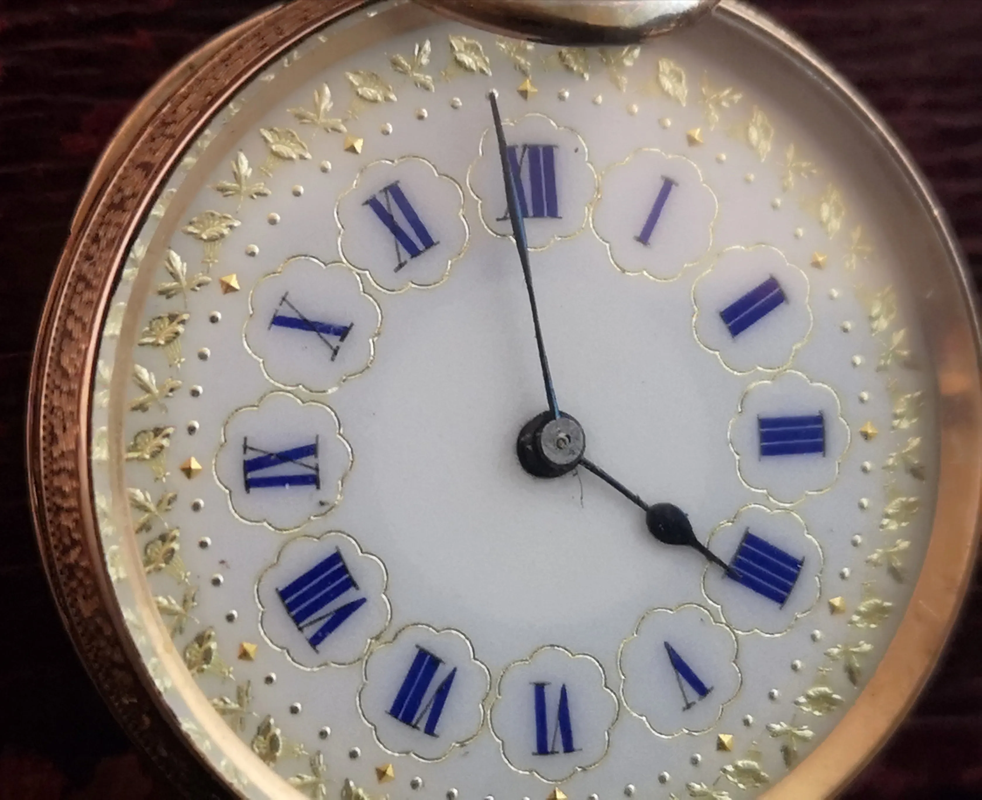 Antique 14k gold pocket watch, fob watch