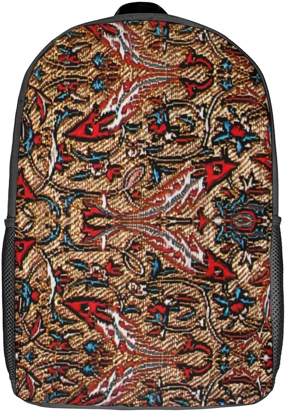 Antique Persian Pattern Classic Large Capacity Comfortable Backpack