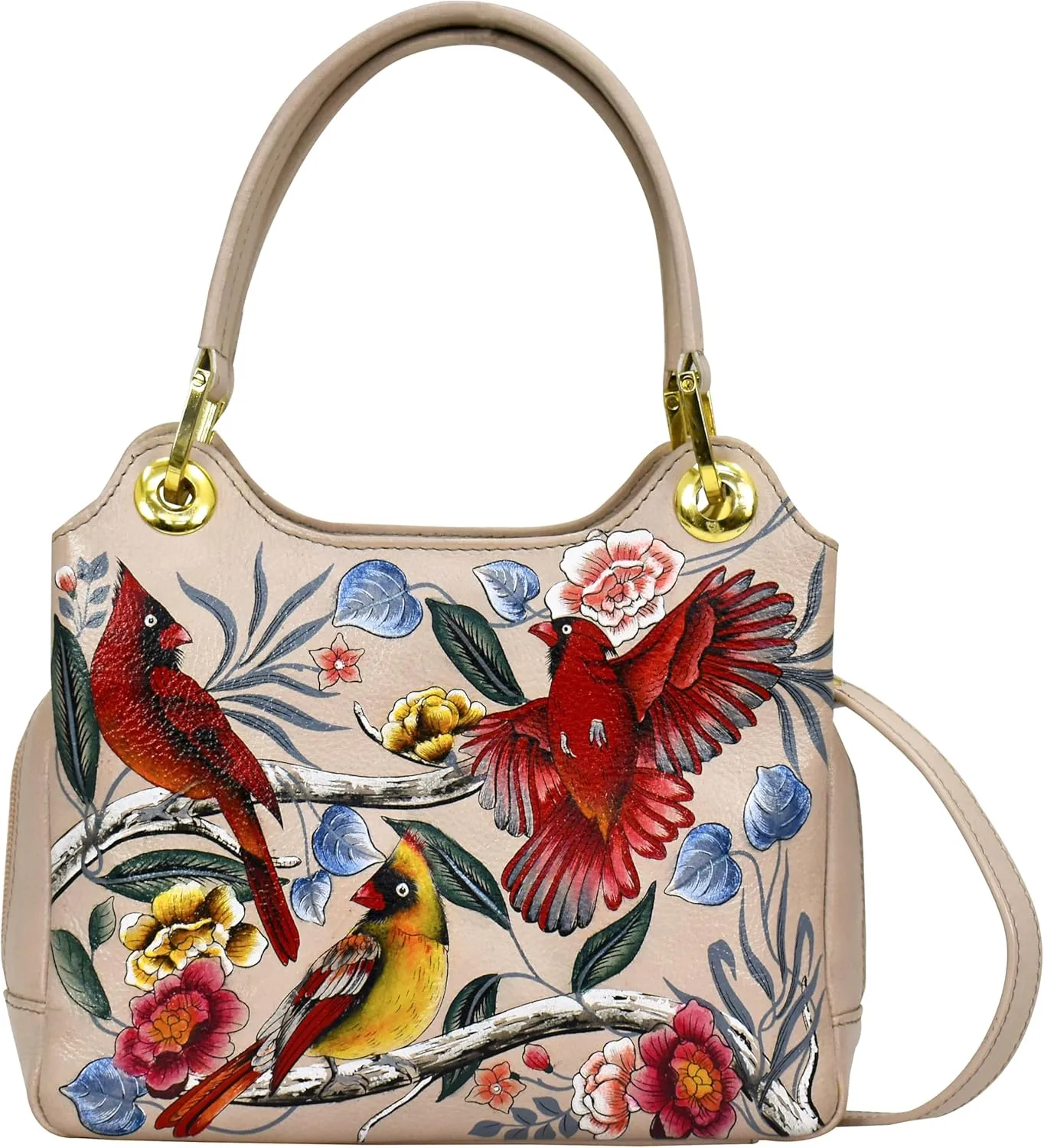 Anuschka Satchel with Crossbody Strap-708