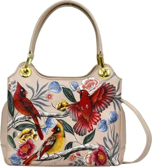 Anuschka Satchel with Crossbody Strap-708