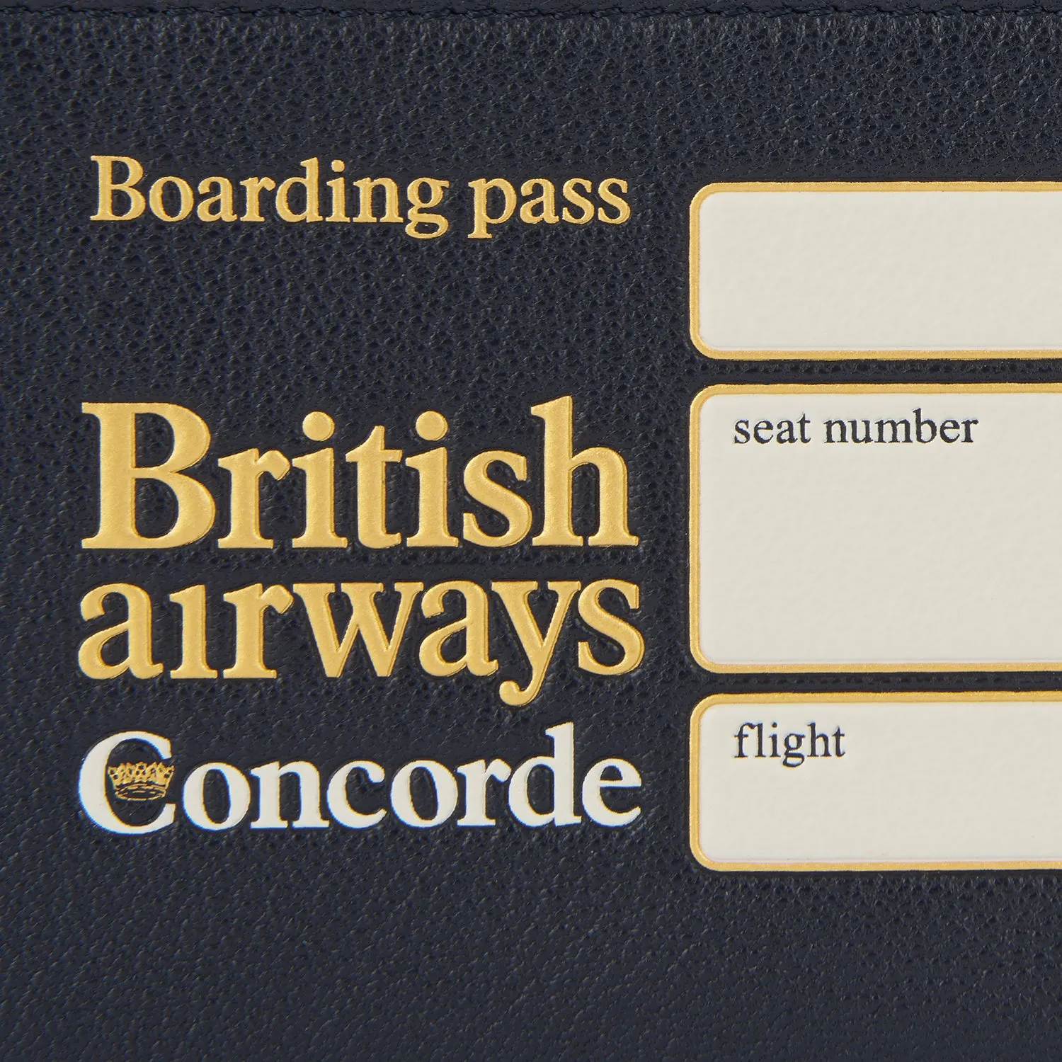 Anya Brands British Airways Concorde Zip Loose Pocket