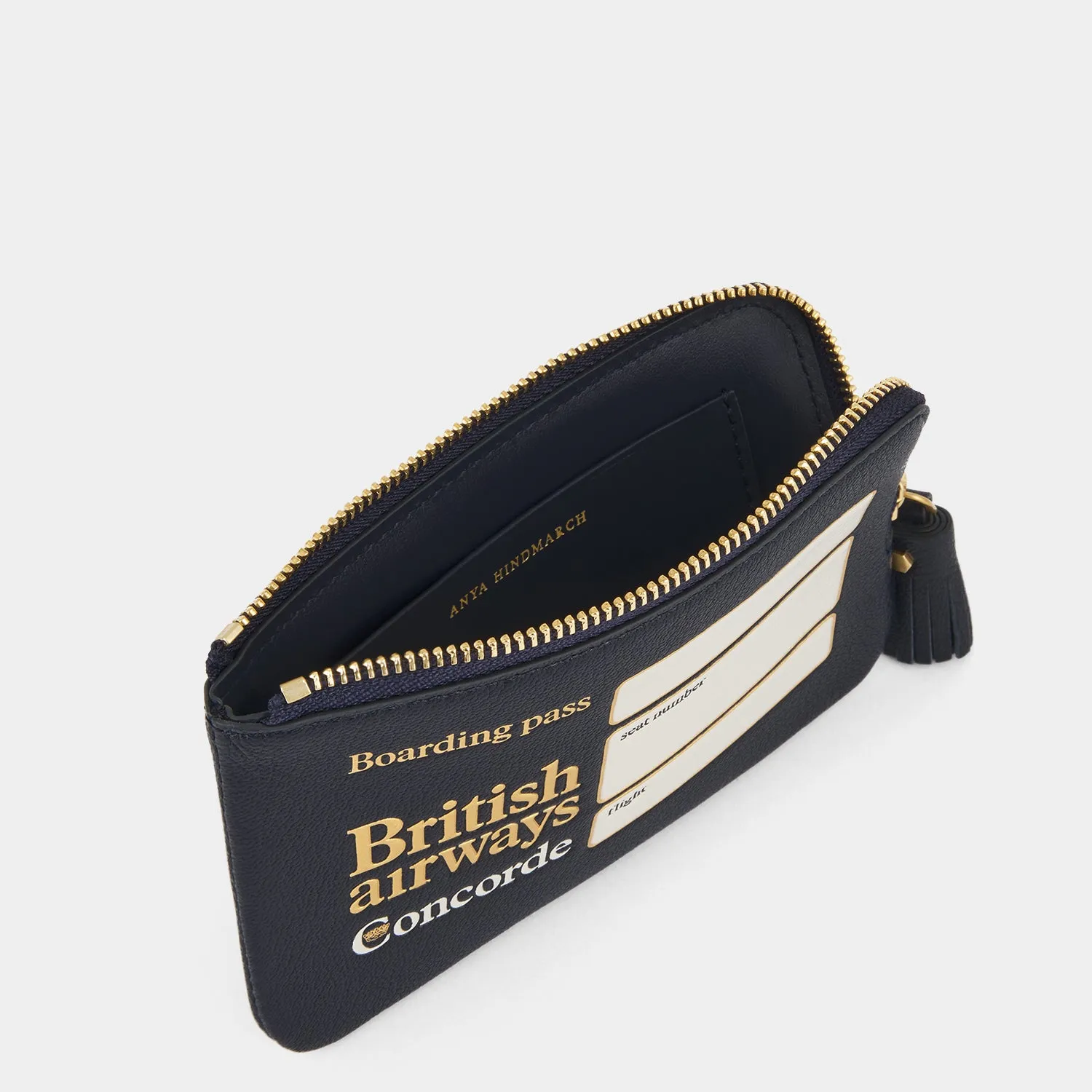 Anya Brands British Airways Concorde Zip Loose Pocket