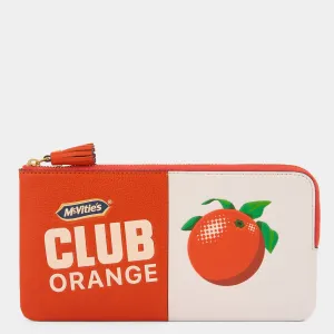 Anya Brands McVitie's Club Orange Zip Loose Pocket