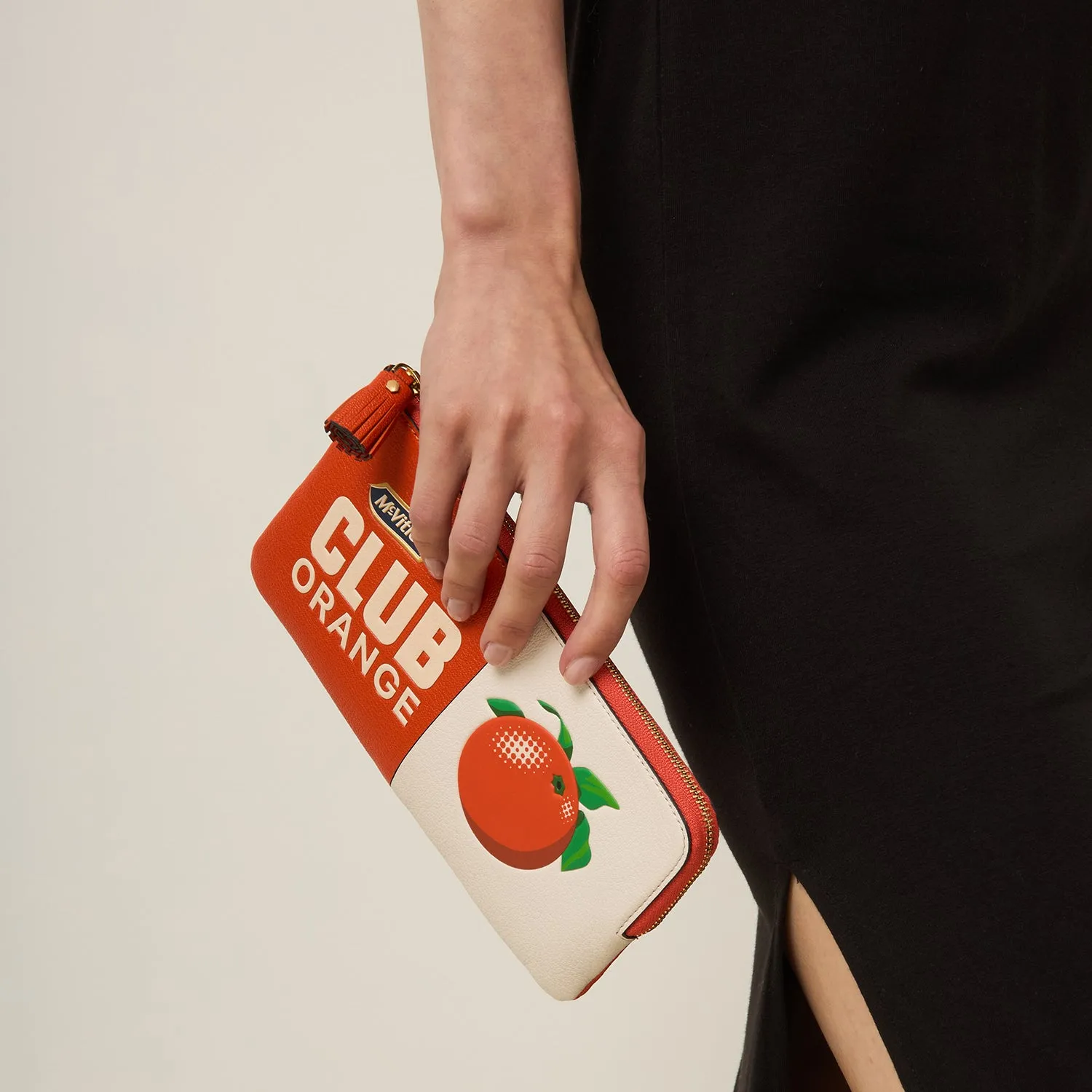 Anya Brands McVitie's Club Orange Zip Loose Pocket