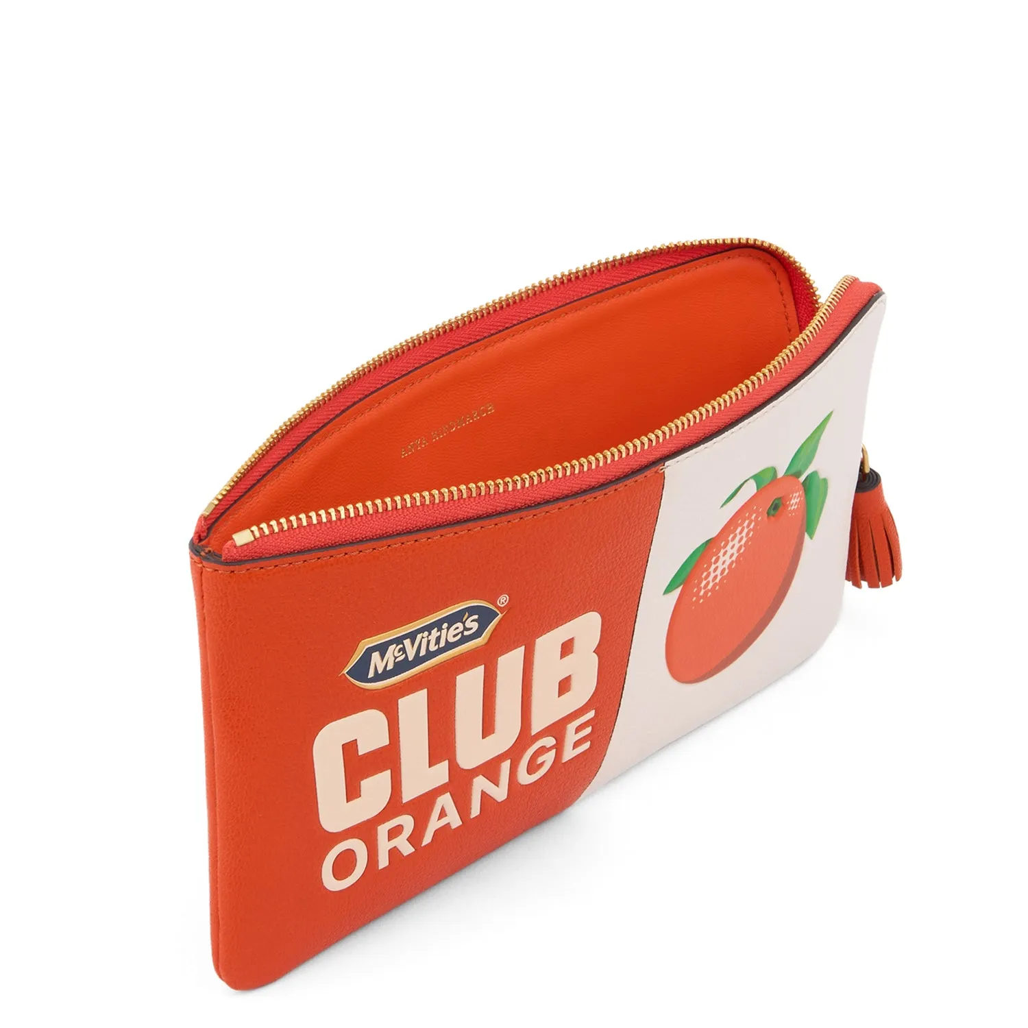 Anya Brands McVitie's Club Orange Zip Loose Pocket