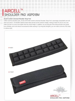ASP018M (Mesh) Comfort AIR Cushion Non-Slip Camera Bag Shoulder Strap Pad