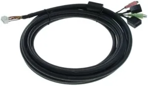 Axis 5505-021 Multi-Connector Cable for Q1765-LE and Q1931-E Thermal Network Camera, Audio and I/O - Black, 5 m