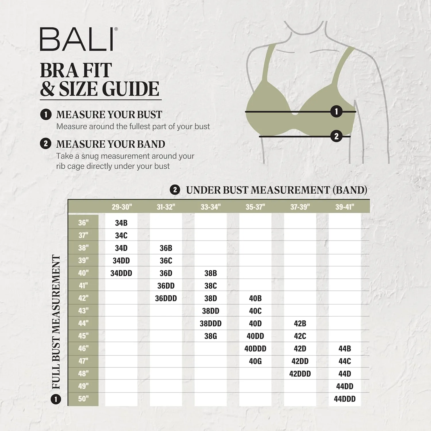Bali Women's Minimizer Bra, Satin Tracings Underwire Bra, Bustline Slimmer, Full Coverage Bra