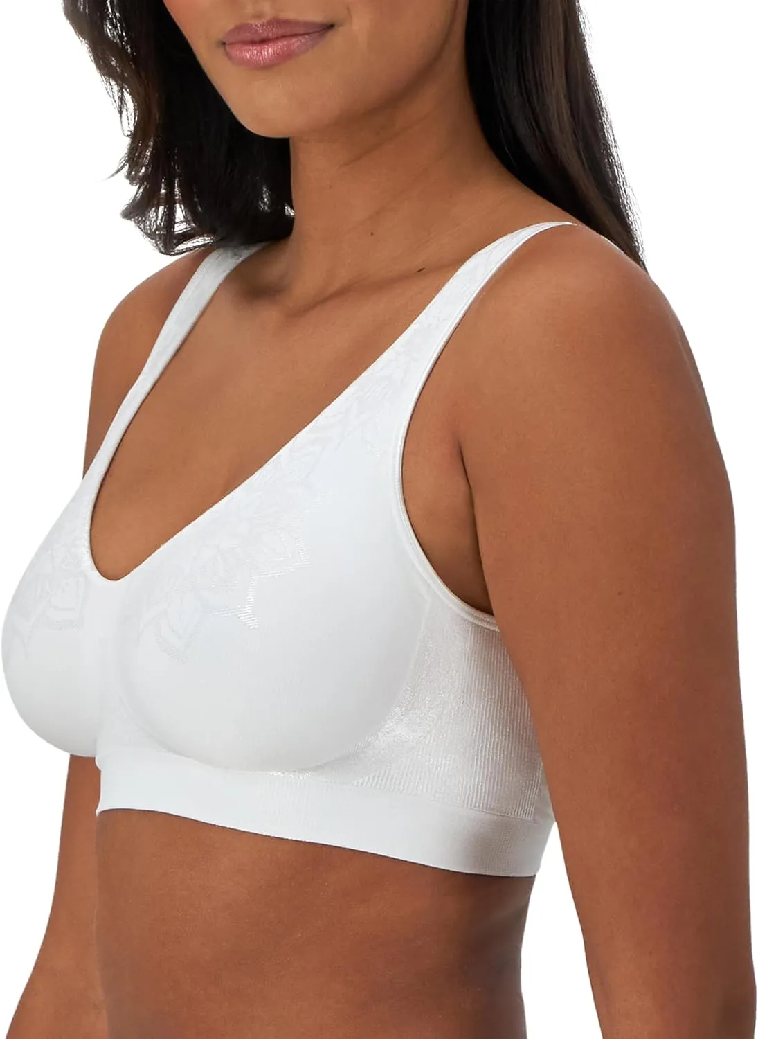 Bali Women's Wireless Bra, Comfort Revolution Seamless Bra, ComfortFlex Fit, Moisture-Wicking