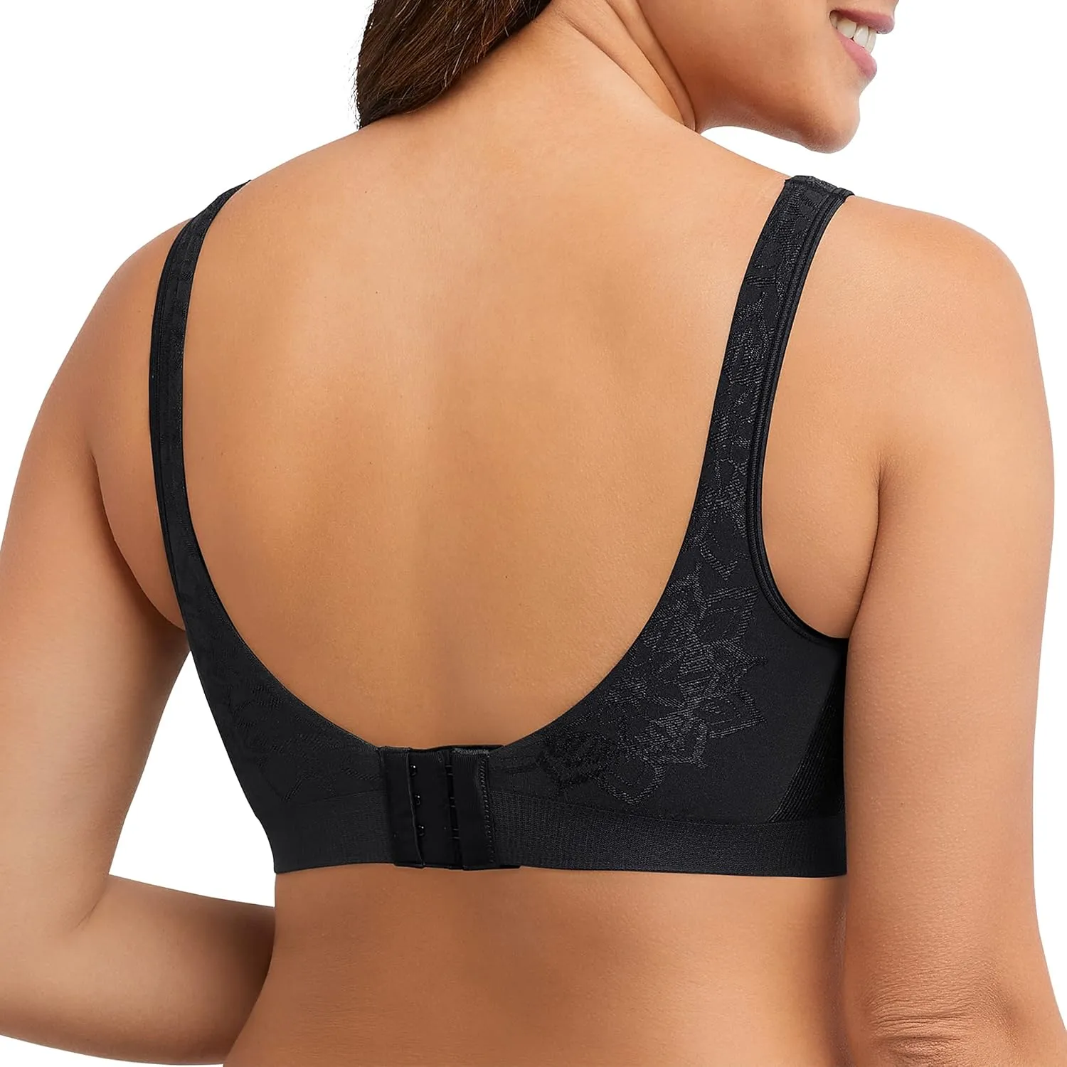 Bali Women's Wireless Bra, Comfort Revolution Seamless Bra, ComfortFlex Fit, Moisture-Wicking