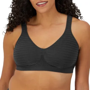 Bali Women's Wireless, Comfort Revolution Seamless Bra, ComfortFlex Fit, Moisture-Wicking