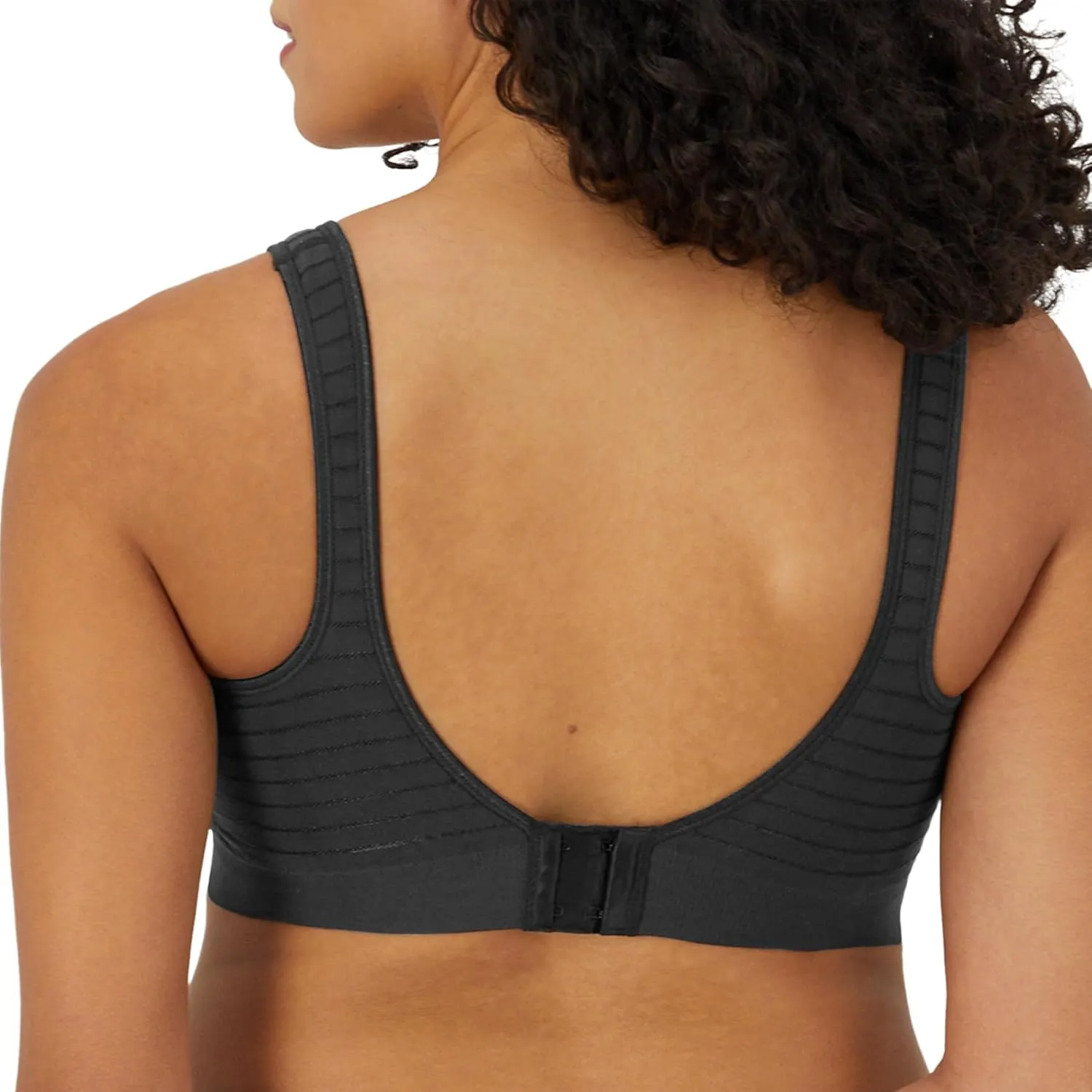 Bali Women's Wireless, Comfort Revolution Seamless Bra, ComfortFlex Fit, Moisture-Wicking