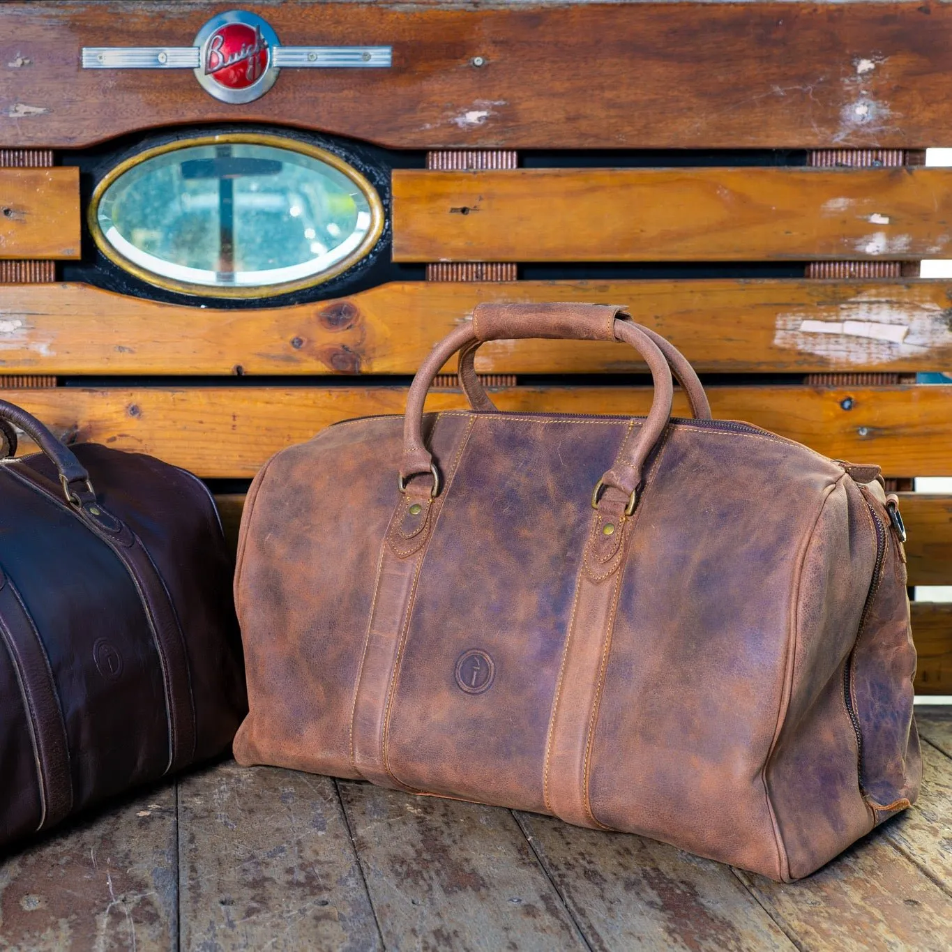 Beckwith - Men's Leather Duffle Bag