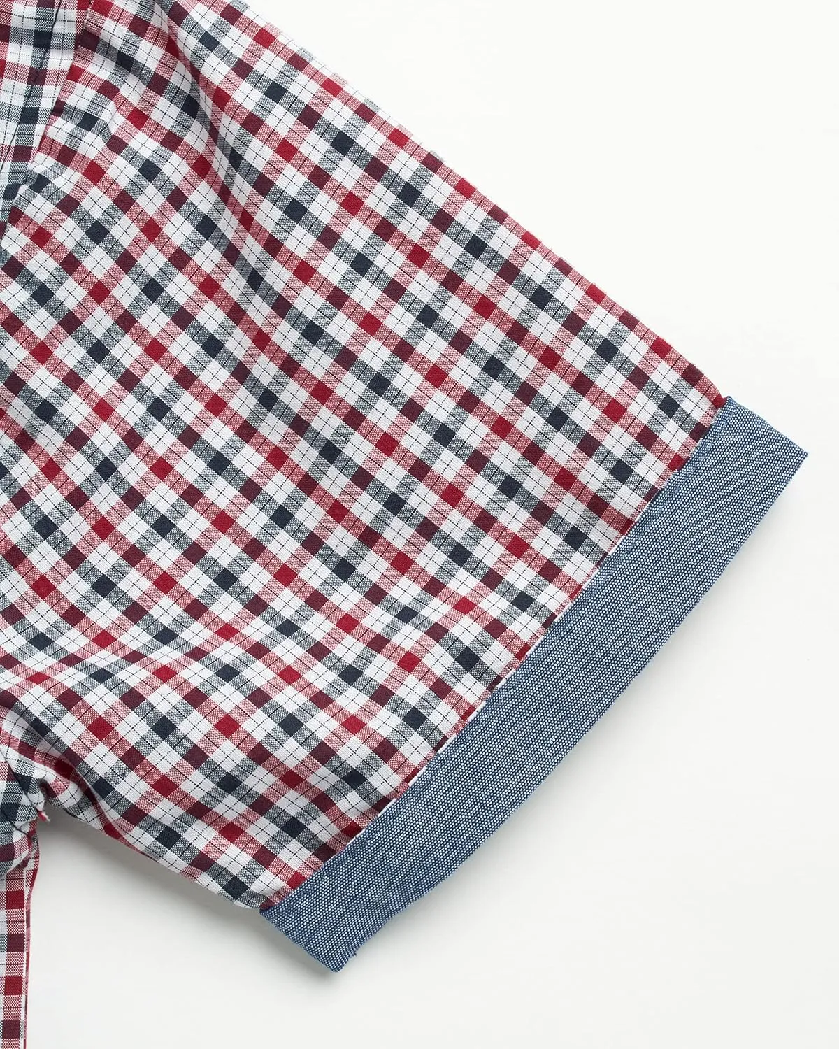 Ben Sherman Boys' Shirt - Short Sleeve Woven Button Down Shirt - Kids' Casual Collared Shirt for Boys (8-18)