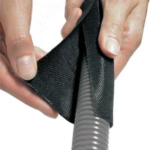 Bentley Harris Roundit 2000 Woven Wrap-Around Sleeving Cable Protection Wire Sleeve 1/2" Diameter for Bundles from 1/4" - 5/8" - 25 Feet